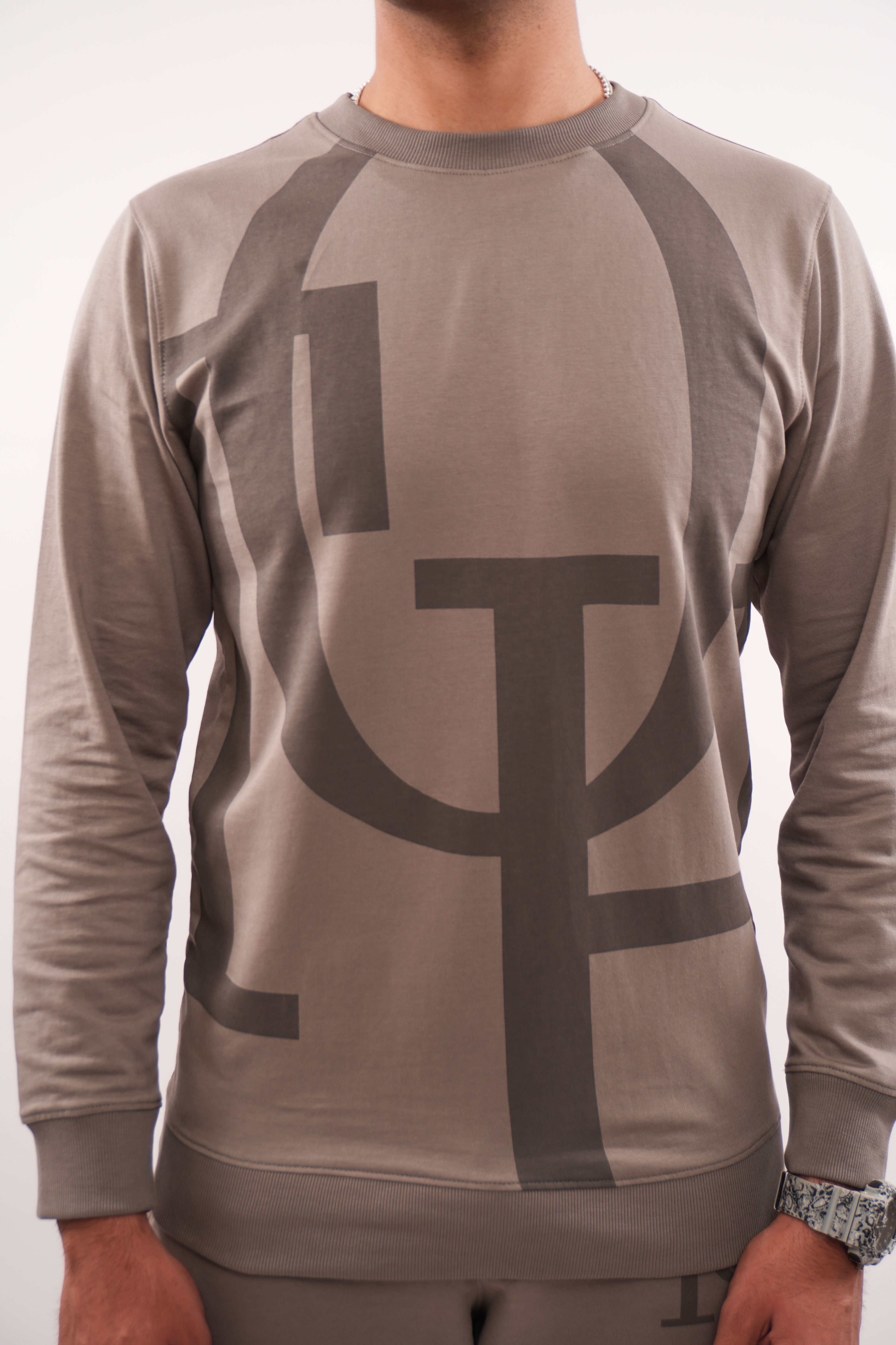 Coffee Regular Fit Sweatshirt