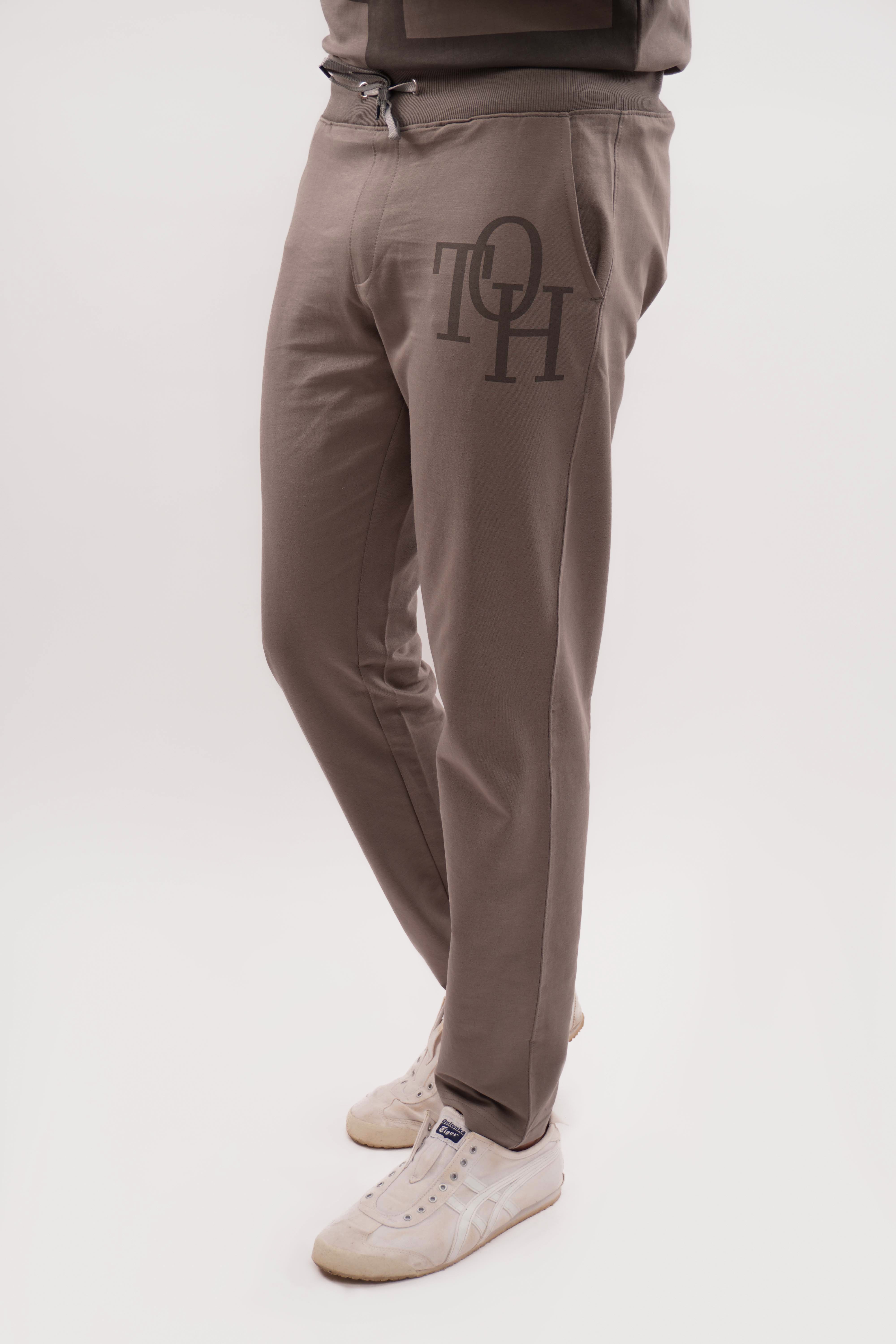 Grey Regular Fit Track Pant