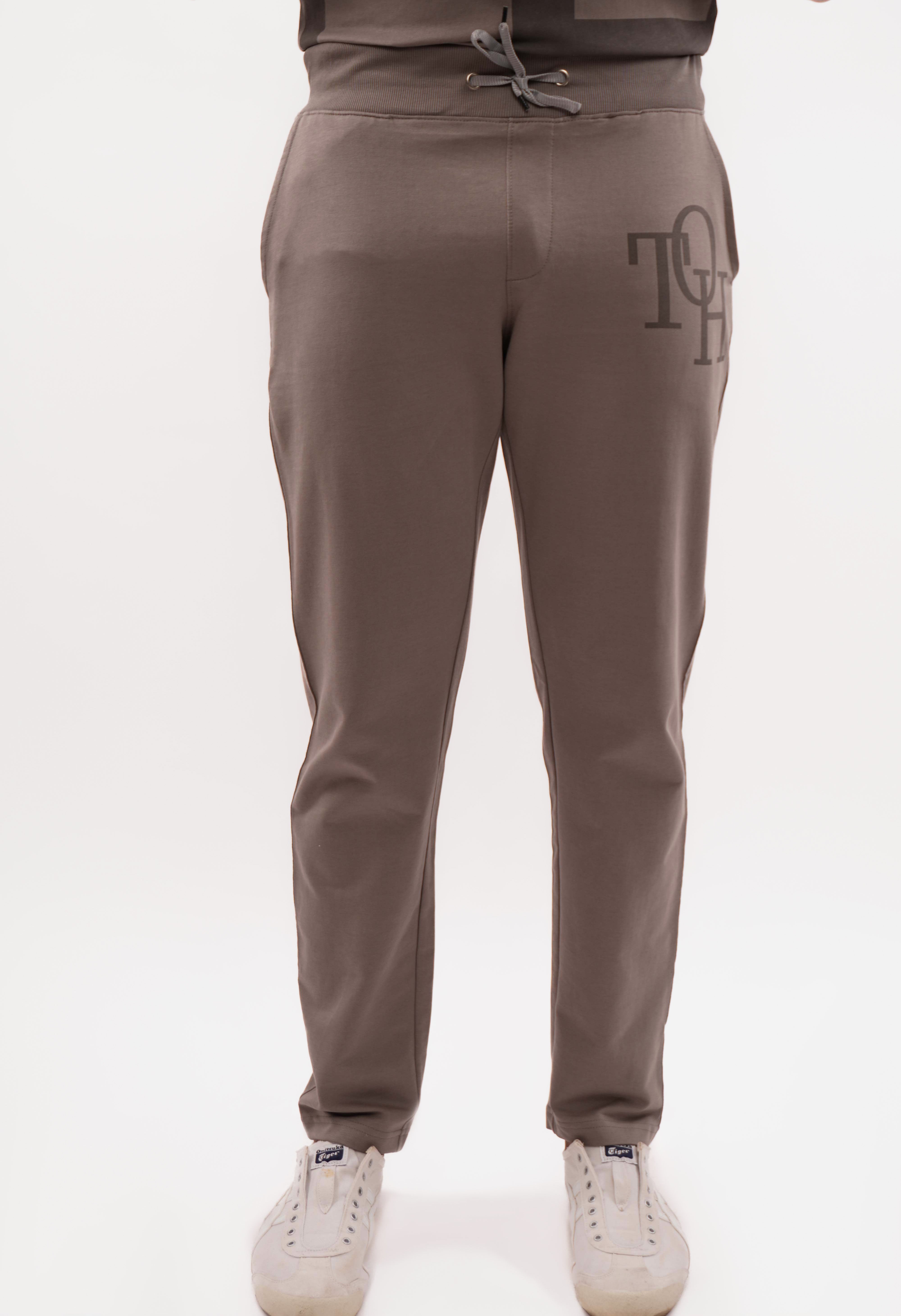 Grey Regular Fit Track Pant