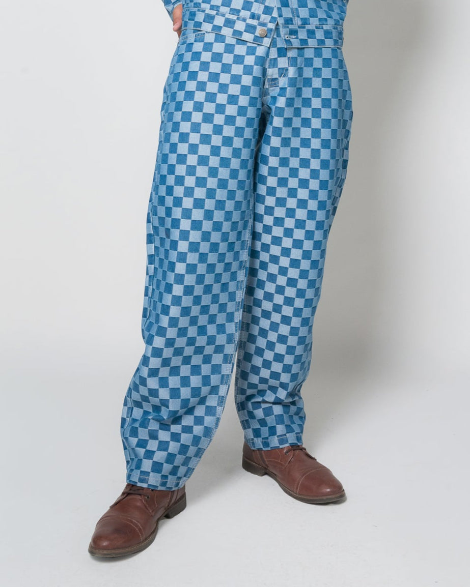 CHECKMATE DENIM LINEAR FIT JEANS