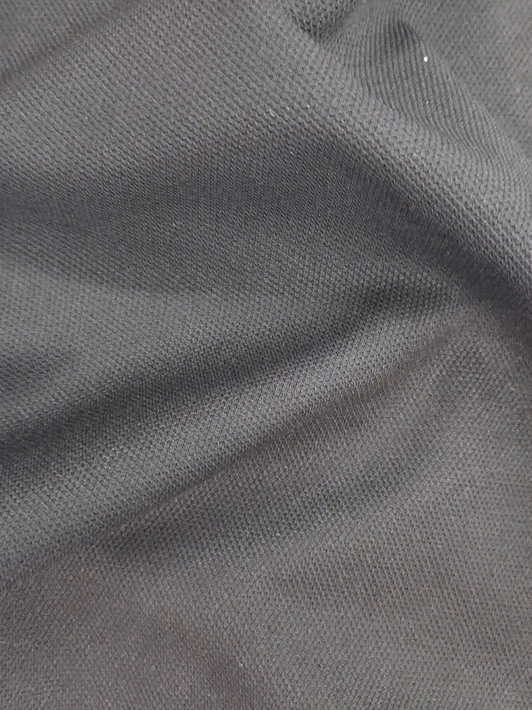 Black - Men's Zipper Polo
