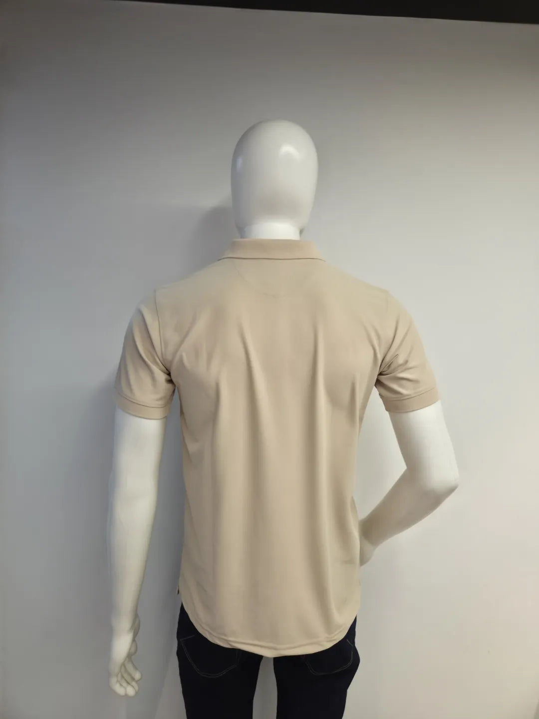 Beige - Men's Polo T-Shirt