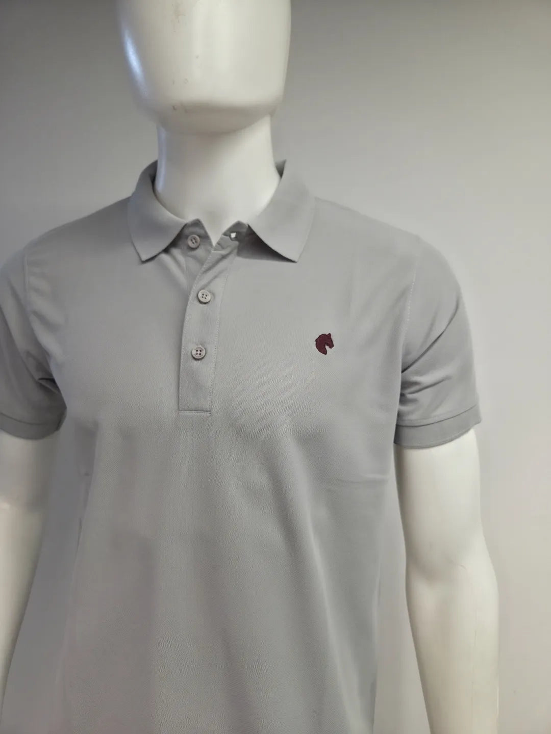 Light Gray - Men's Polo T-Shirt