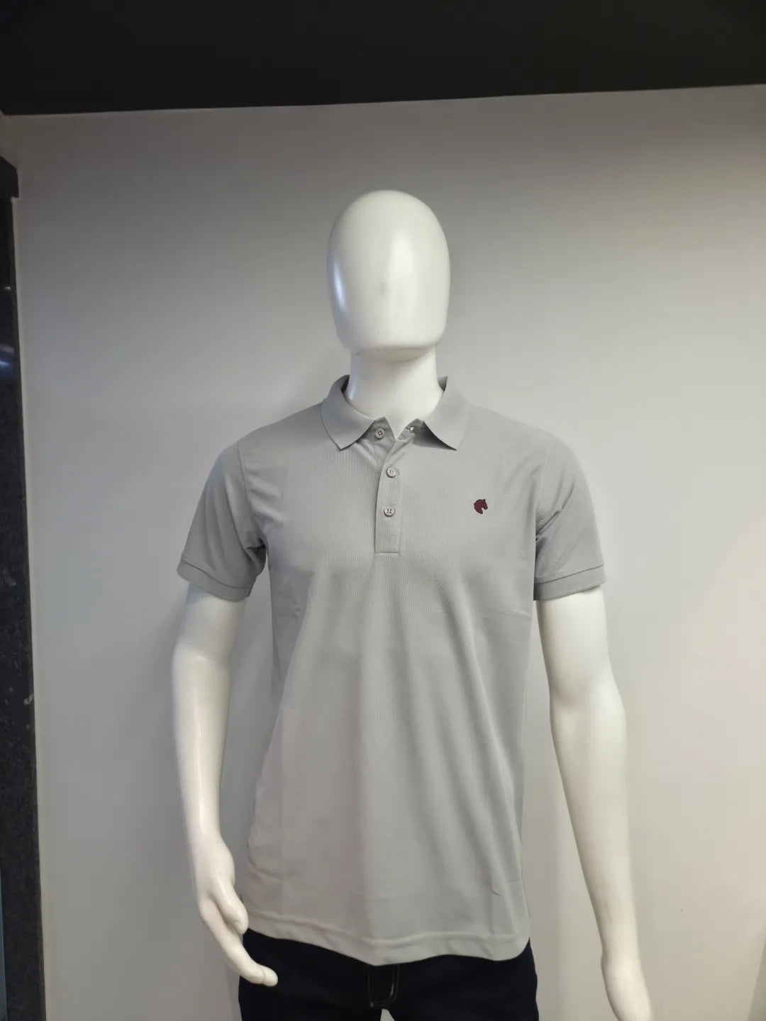 Light Gray - Men's Polo T-Shirt