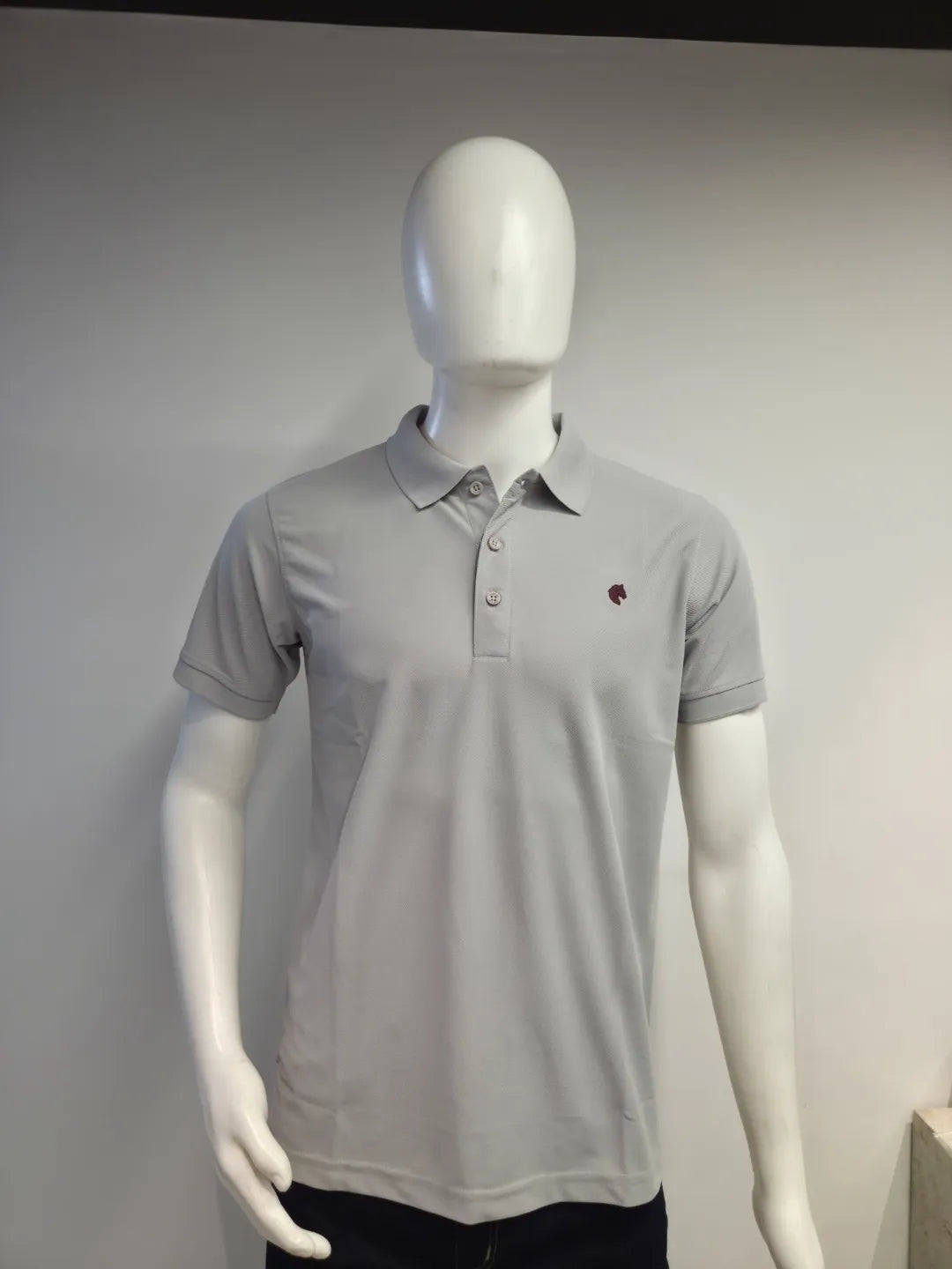 Light Gray - Men's Polo T-Shirt