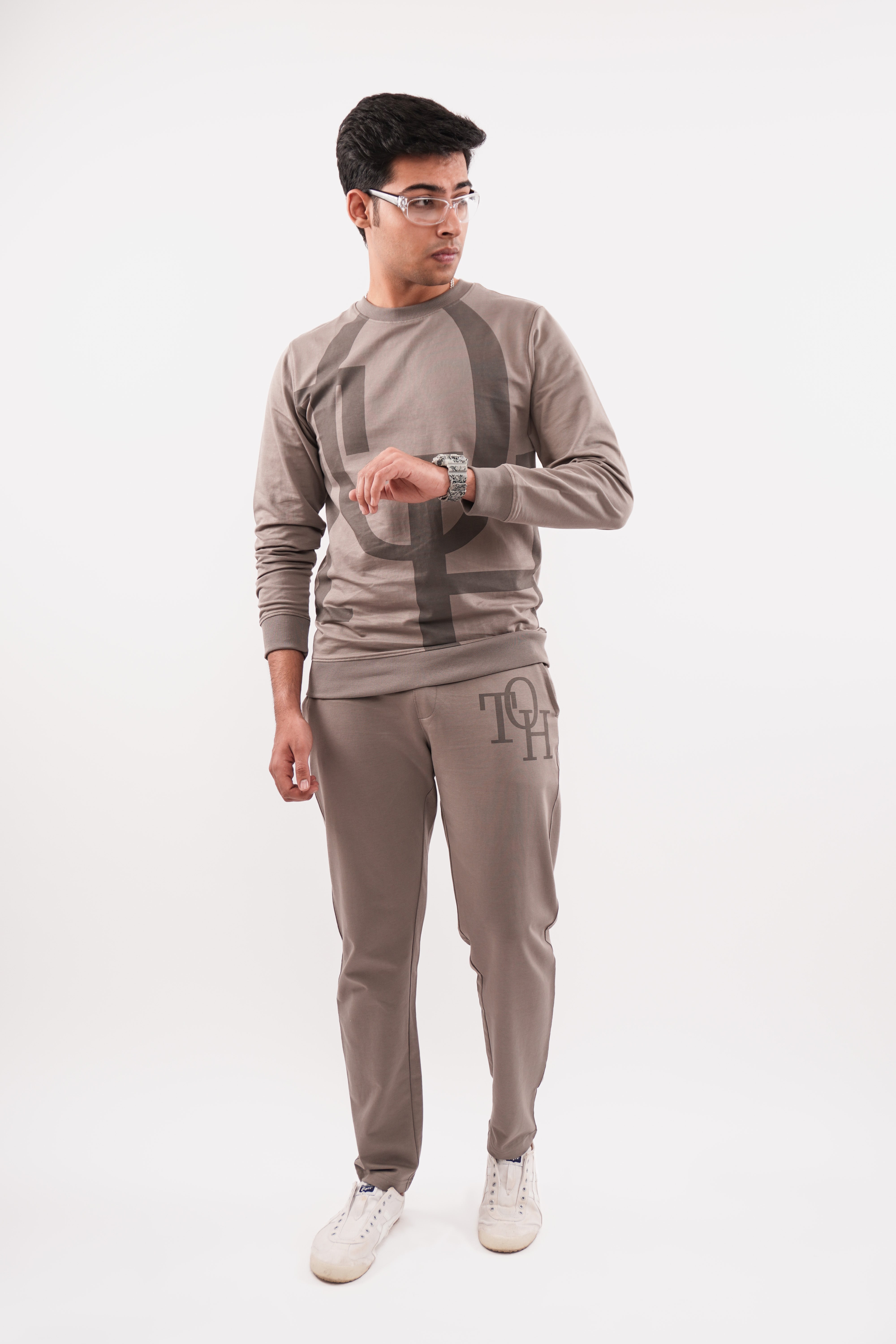 Coffee Regular Fit Sweatshirt