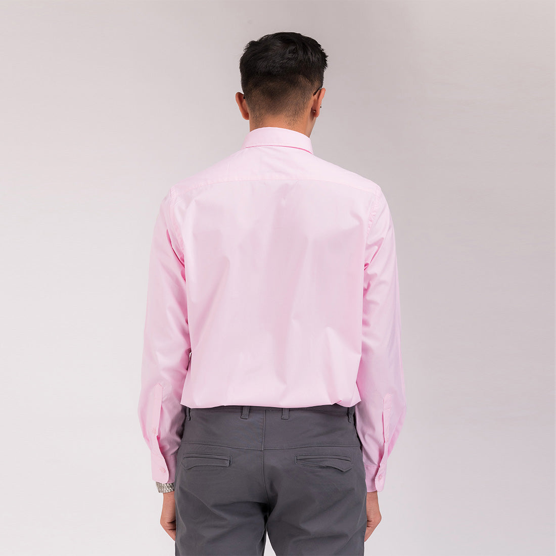 Pale Pink Regular Fit Shirt