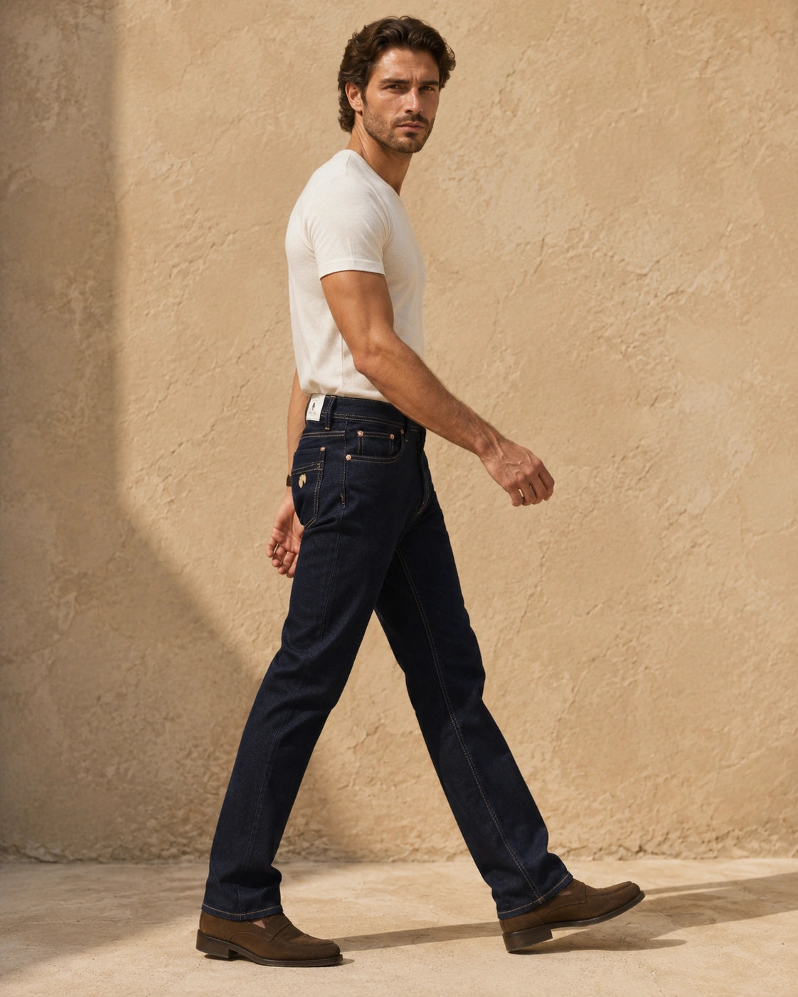 Dark Blue Classic Jeans