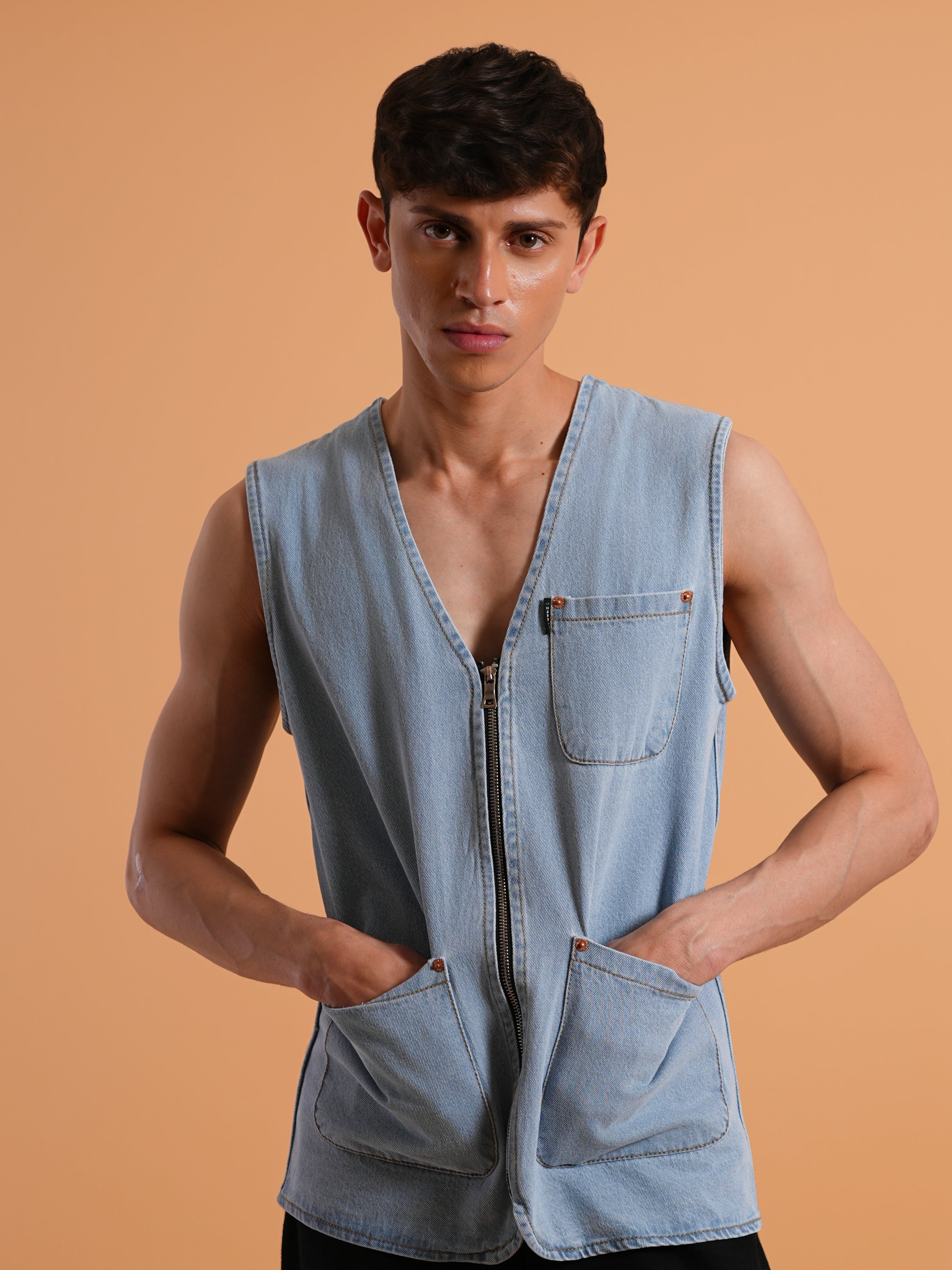Blue Forge Denim Vest