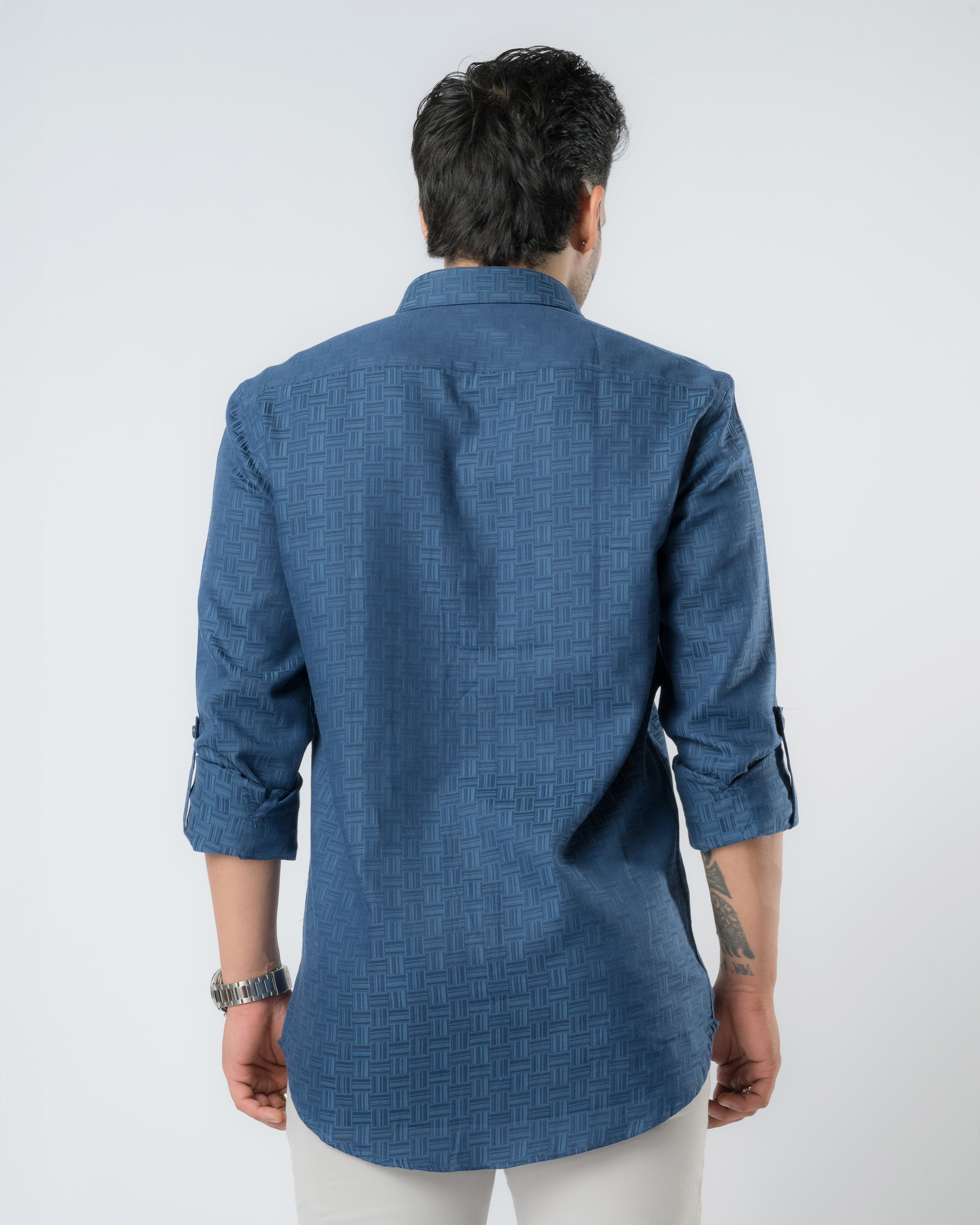 INDIGO SLIM FIT SHIRT