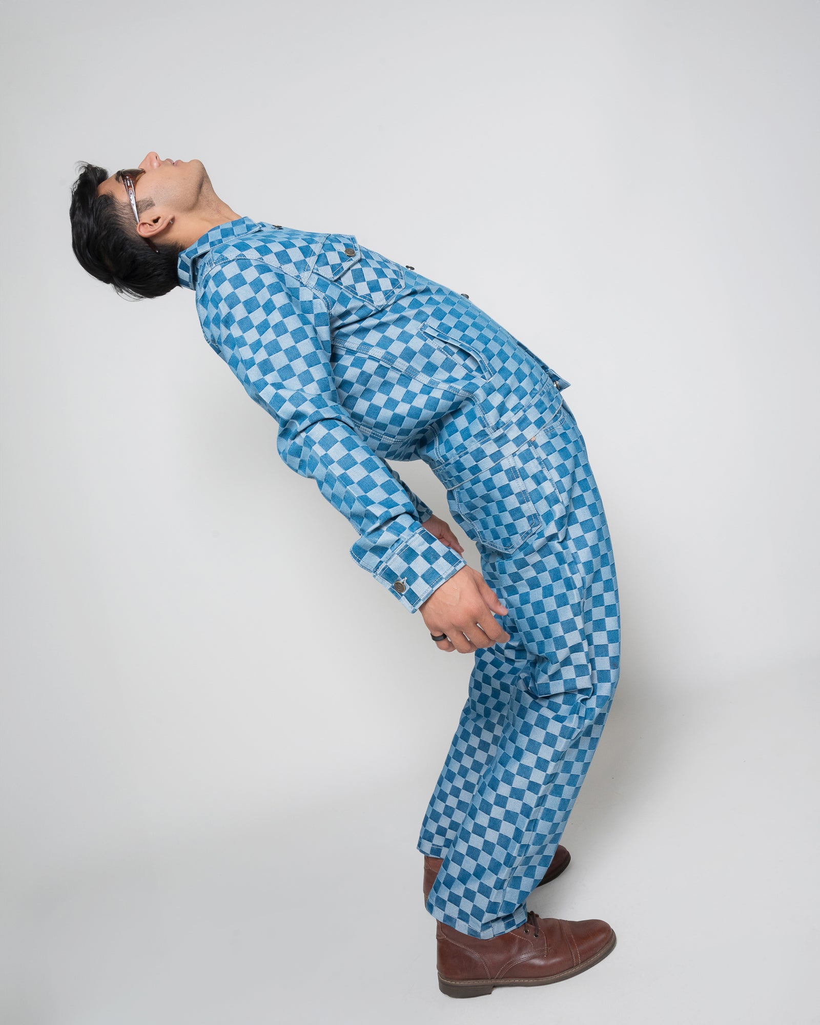 CHECKMATE DENIM REGULAR FIT JACKET