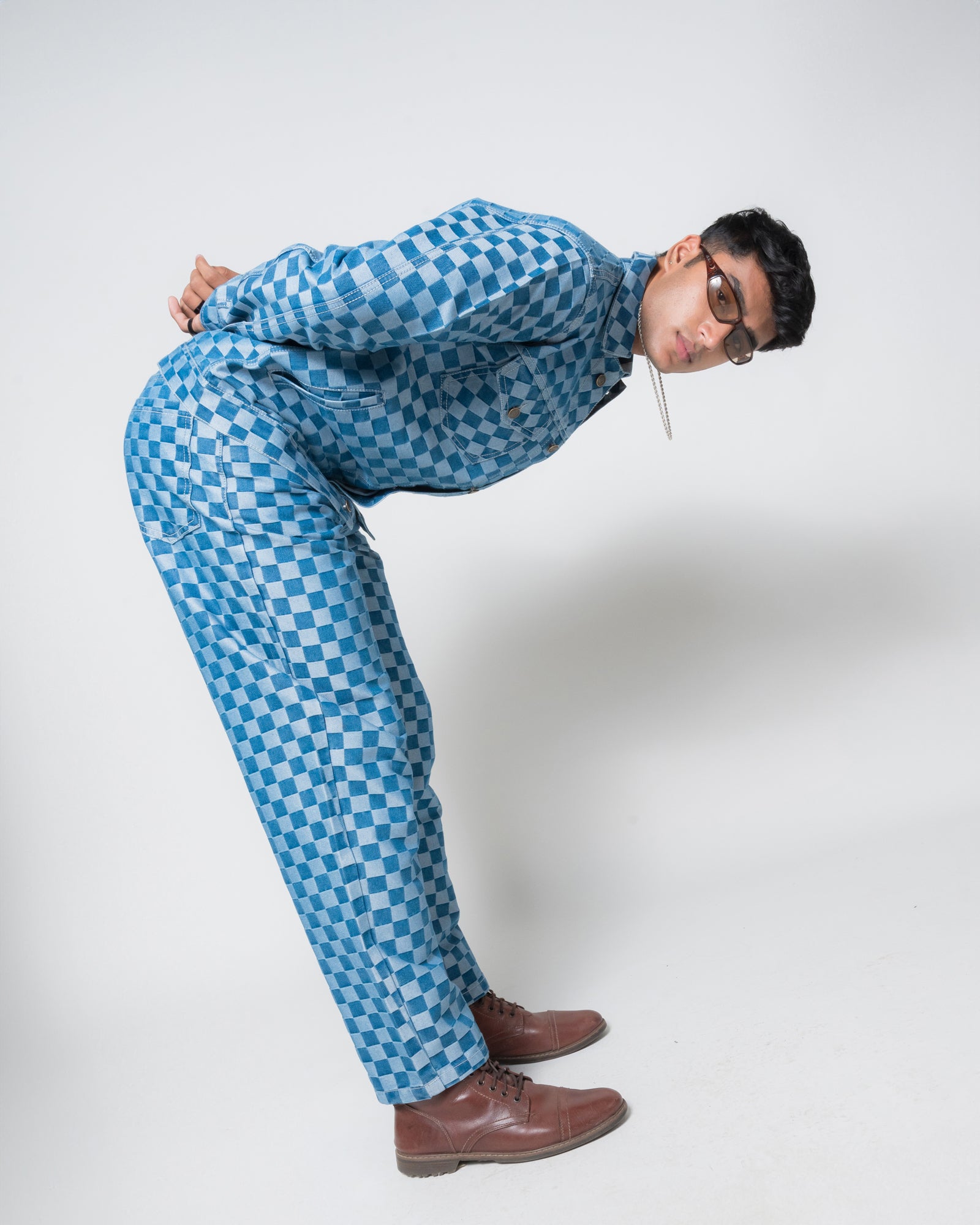 CHECKMATE DENIM REGULAR FIT JACKET