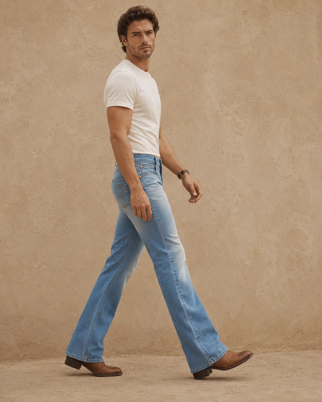 Light Blue Bootcut Jeans
