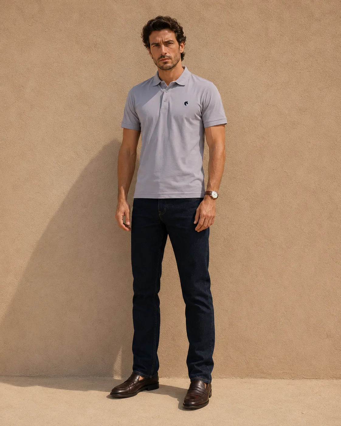 Lavender - Men's Polo T-Shirt