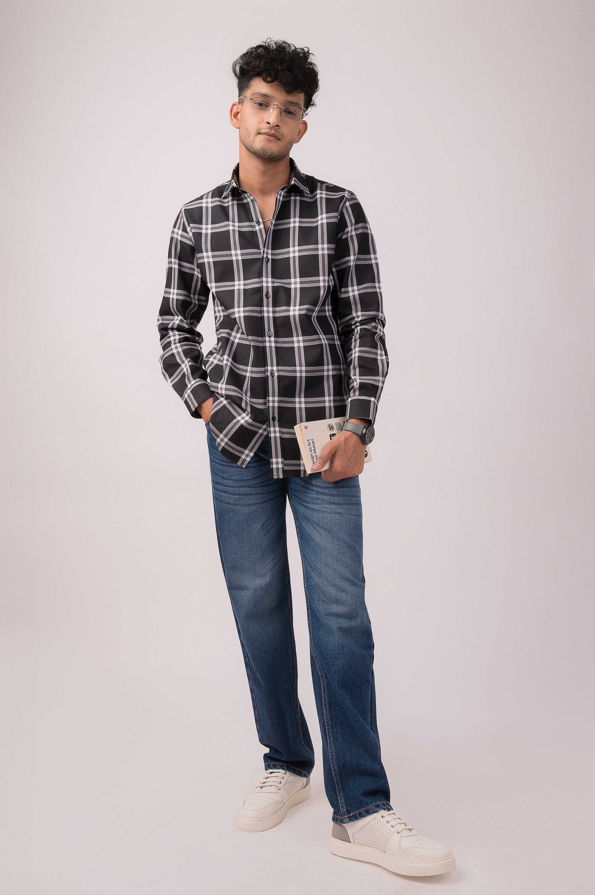 Dark Indigo LINEAR FIT Denim