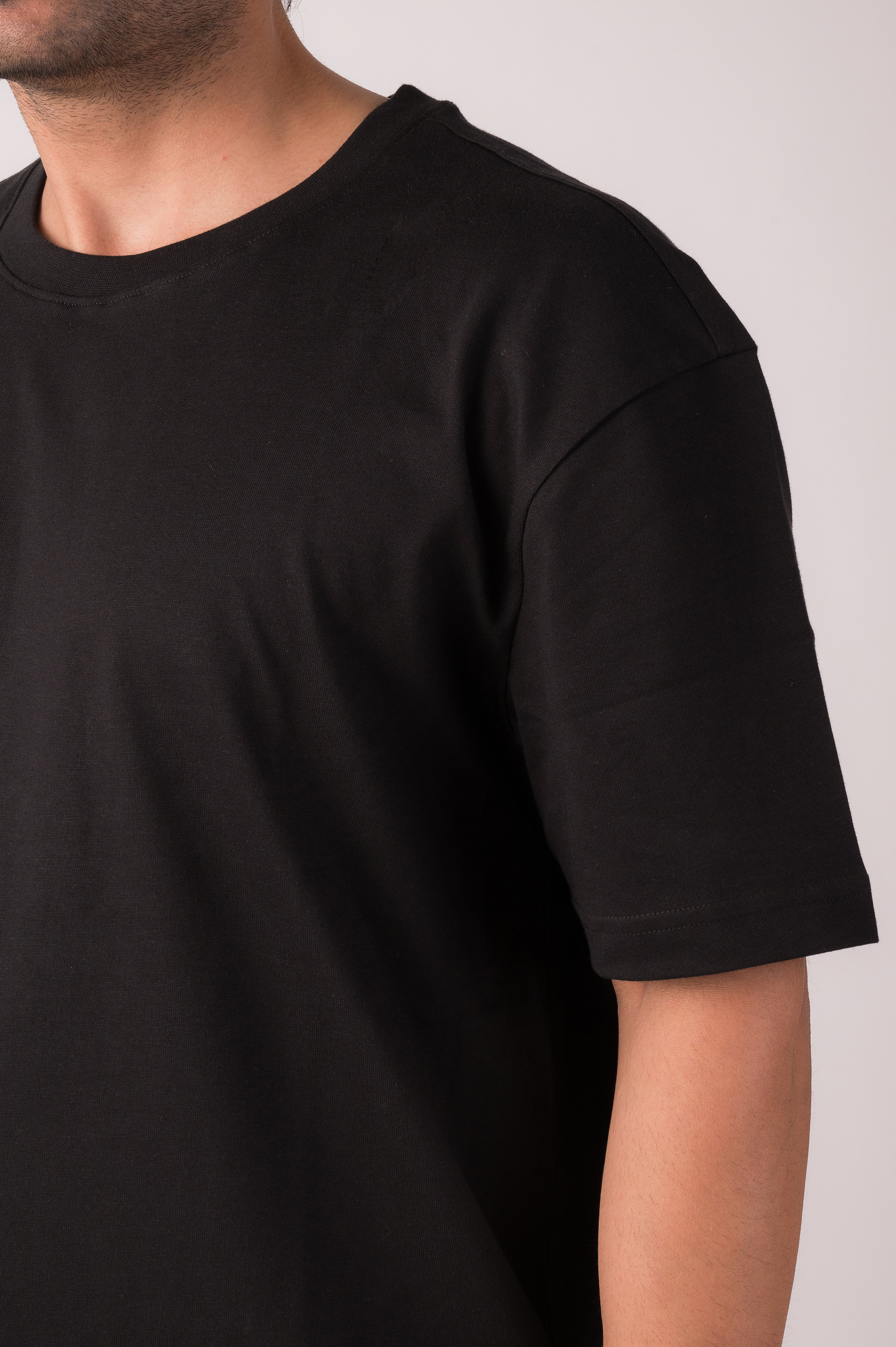 Jet Black Oversized T-shirt