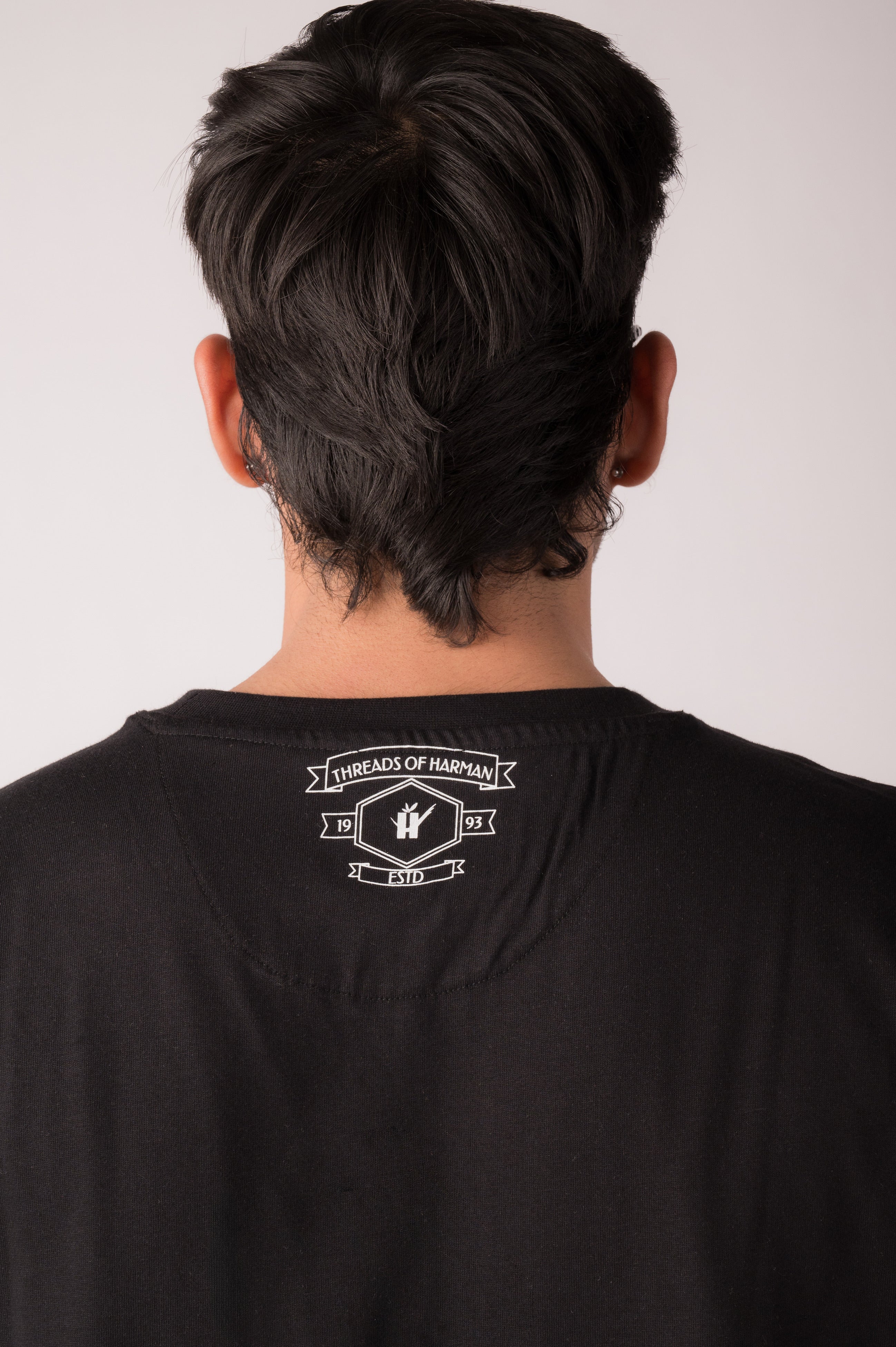Jet Black Oversized T-shirt