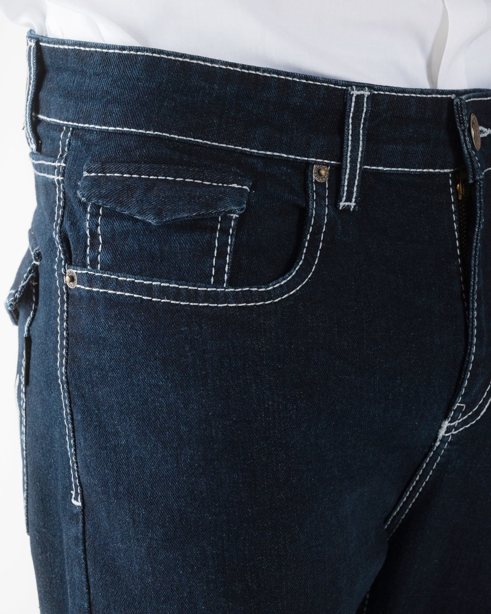 RAW BLUE REGULAR FIT JEANS