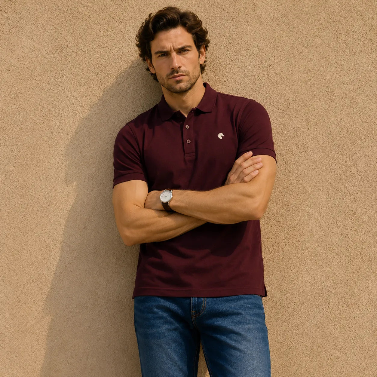 Wine - Men's Polo T-Shirt