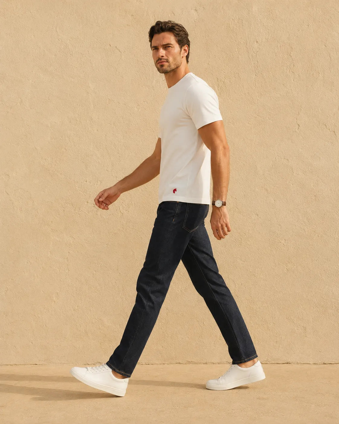 White - Regular Fit Plain T-Shirt