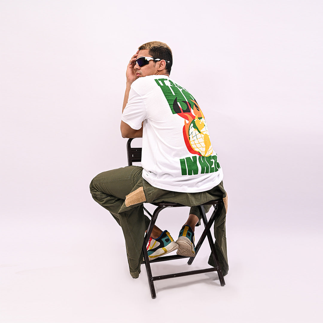 Its Getting Hot Oversized T Shirt