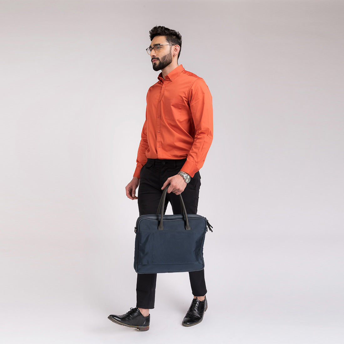 Rust Regular Fit Shirt