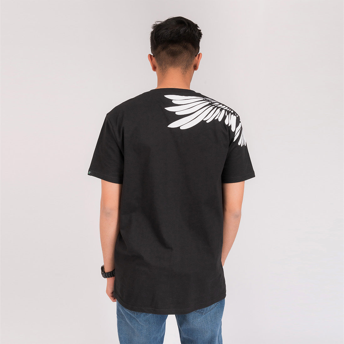 Black Wings Regular Fit T-Shirt