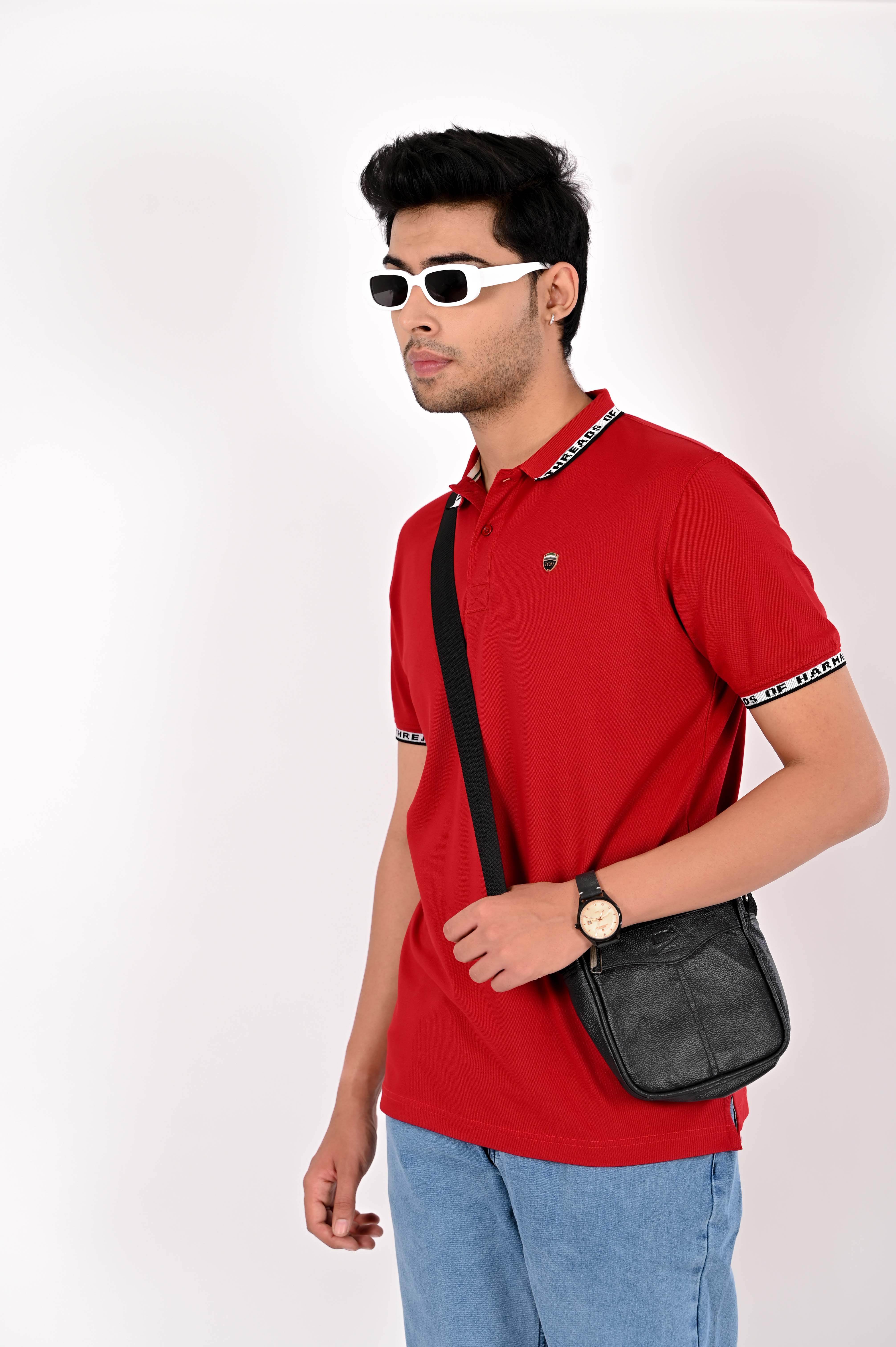 Red Hot Polo T-Shirt