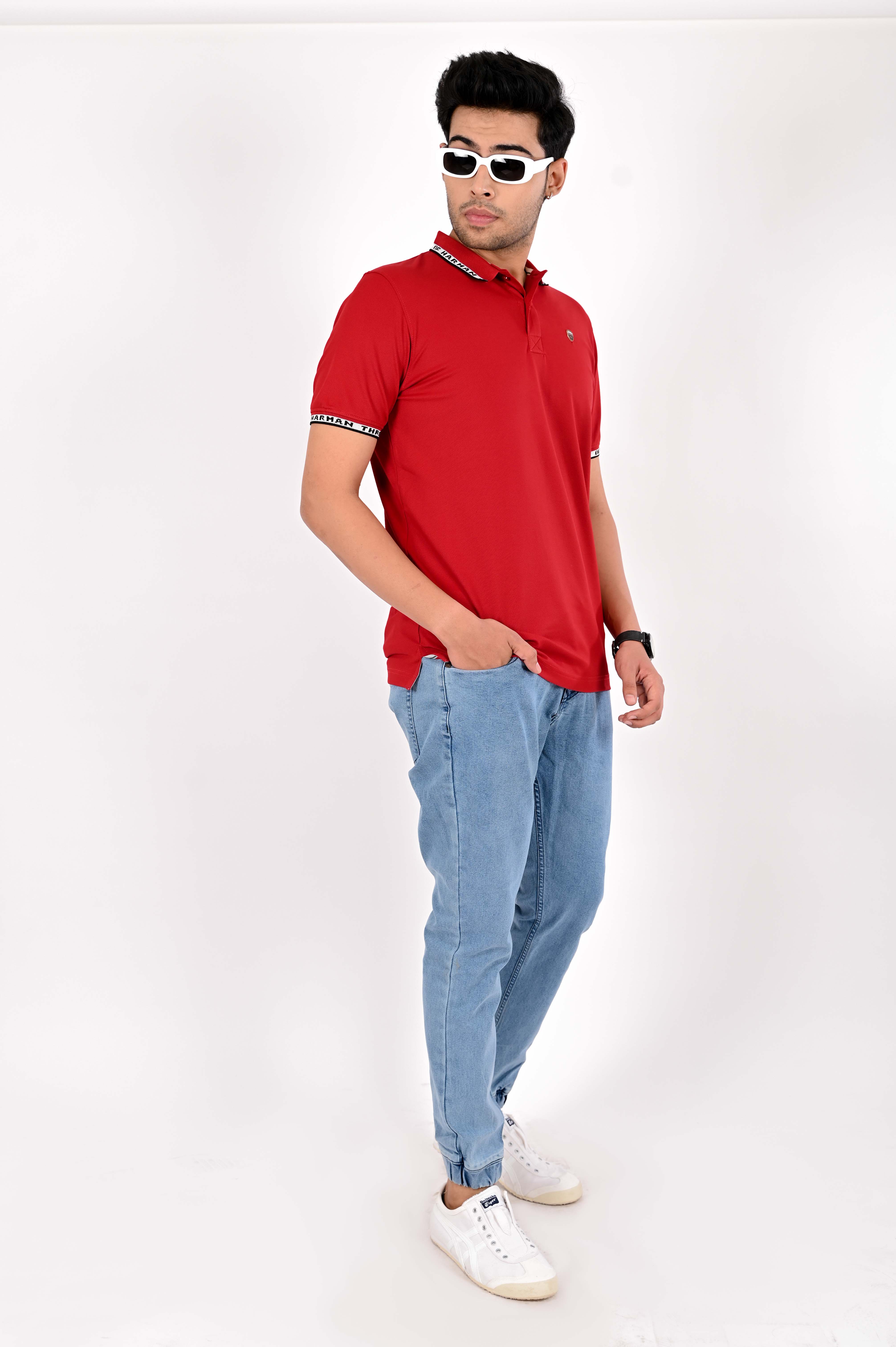 Red Hot Polo T-Shirt