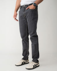 GREY DUST WHISKER REGULAR FIT JEANS