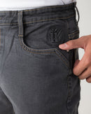 GREY DUST WHISKER REGULAR FIT JEANS