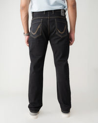 GREY ASH ENZYAME REGULAR FIT JEANS