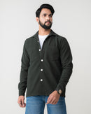 CHARLESTON GREEN REGULAR FIT SHACKET