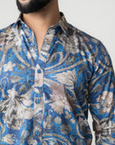 BLUE PRINT REGULAR FIT SHIRT