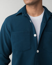 BAHAMA BLUE REGULAR FIT SHACKET