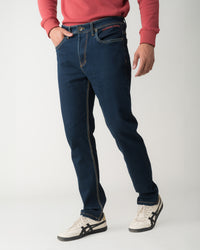 BLUE INDIGO FLOW REGULAR FIT JEANS