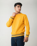 MUSTARD REGULAR FIT SWEATSHIRT