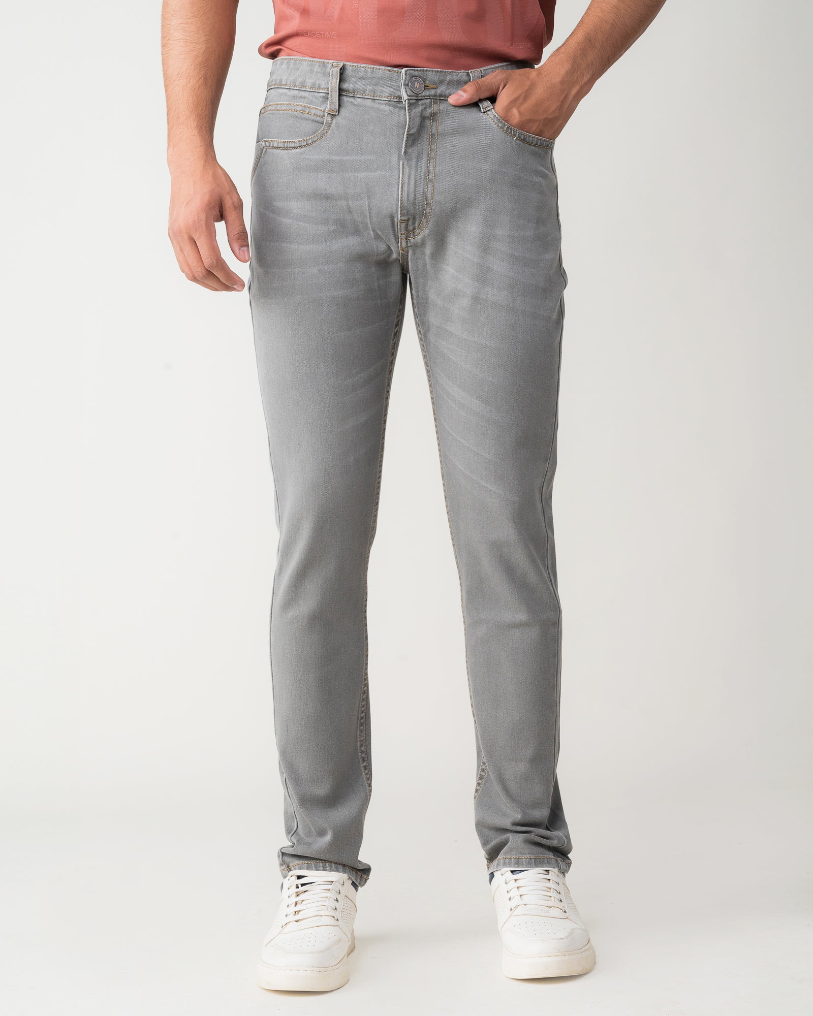 GREY FOG CLOVE FIT JEANS