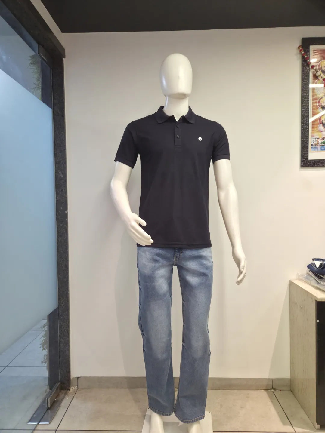 Navy - Men's Polo T-Shirt