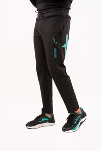 Black Regular Fit Track Pant