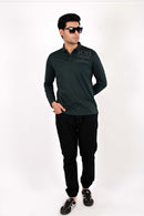 Dark Emerald Green Polo T-Shirt