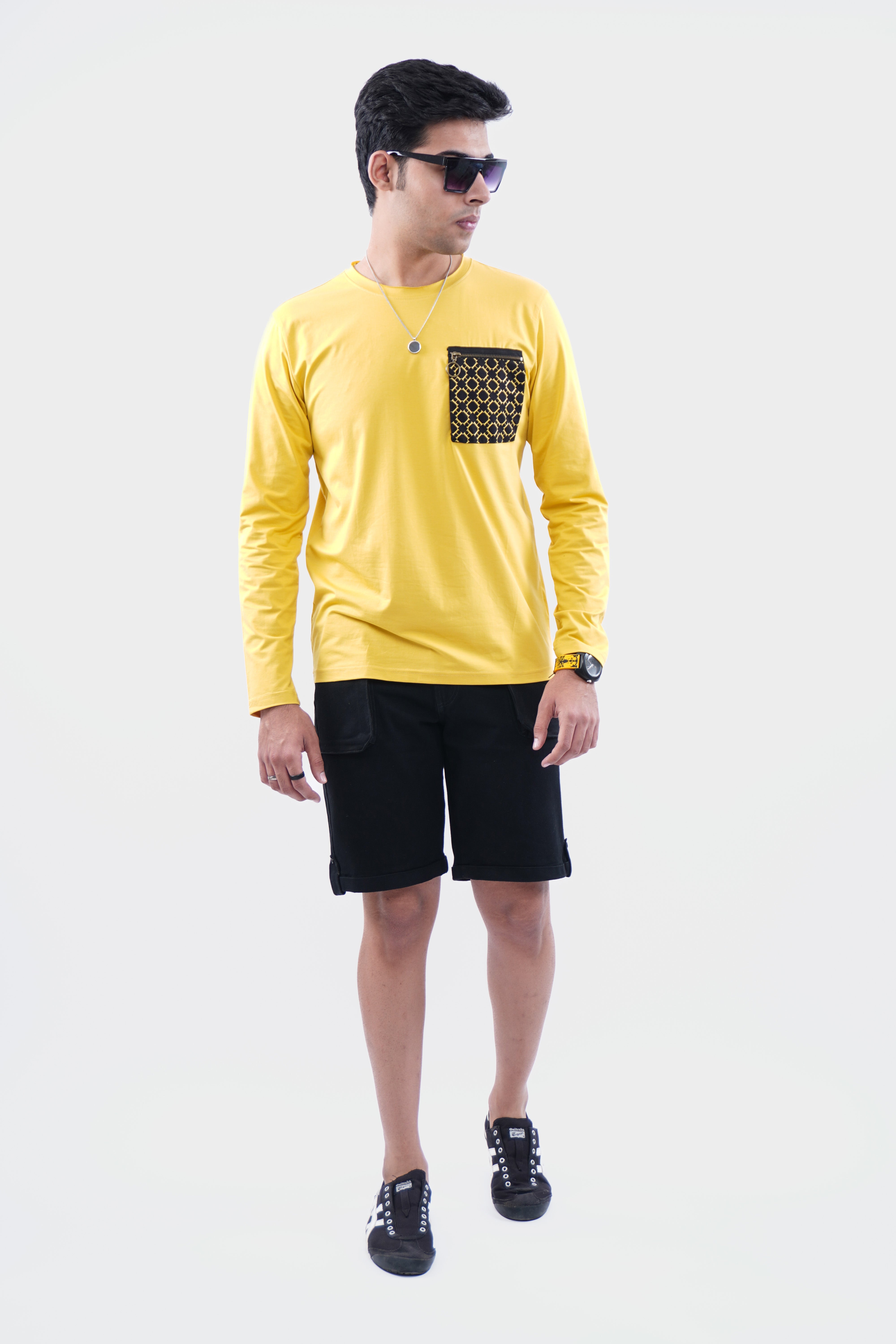 Mustard Regular Fit T-Shirt