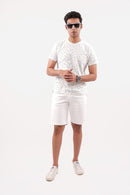 White Regular Fit Tshirt