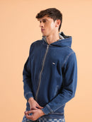 LIGHT BLUE Regular Fit Hoodie