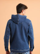 LIGHT BLUE Regular Fit Hoodie
