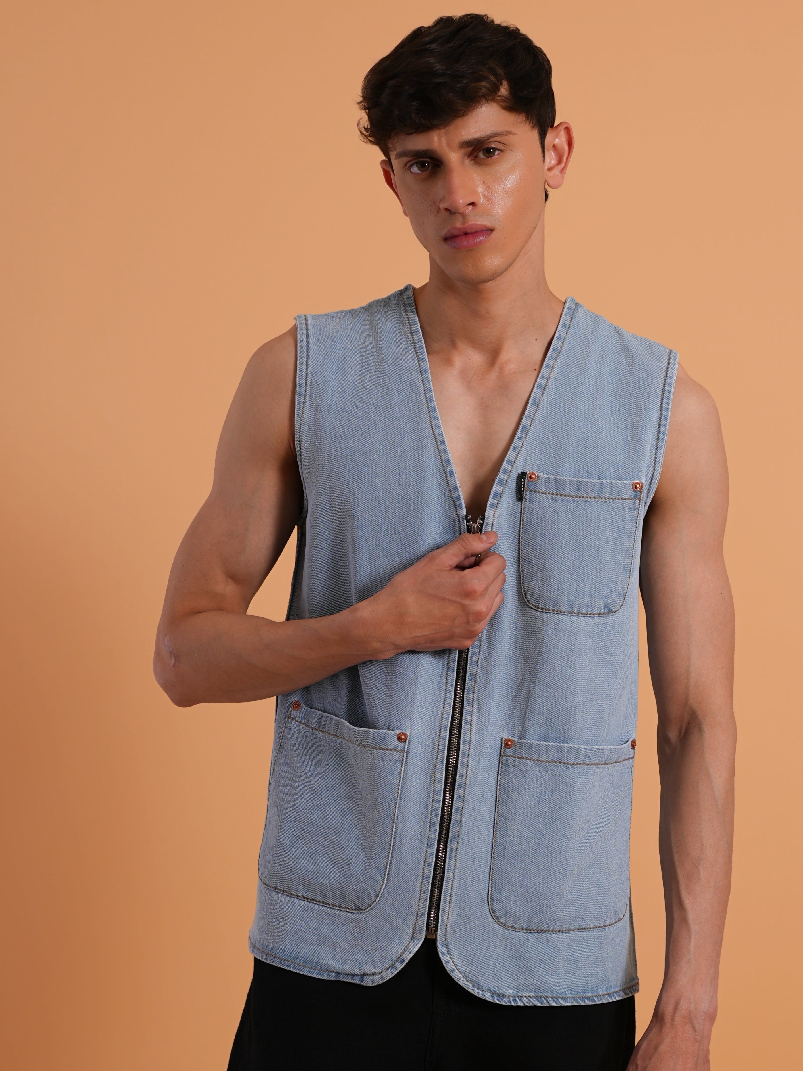 Blue Forge Denim Vest