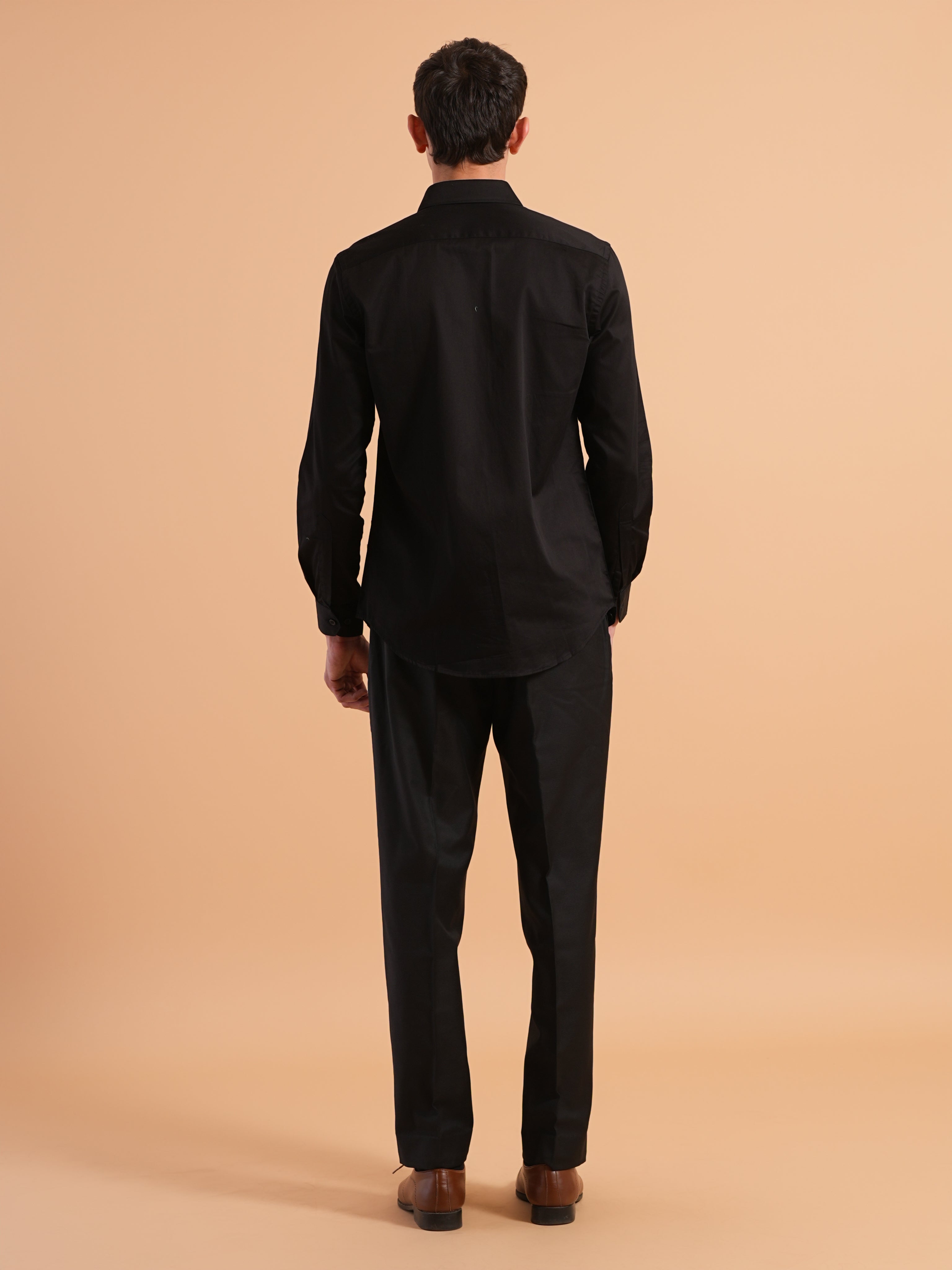 Z Black Embroidered Shirt