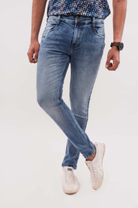 Indigo Blue Skinny Fit Denim