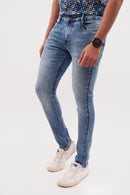 Indigo Blue Skinny Fit Denim