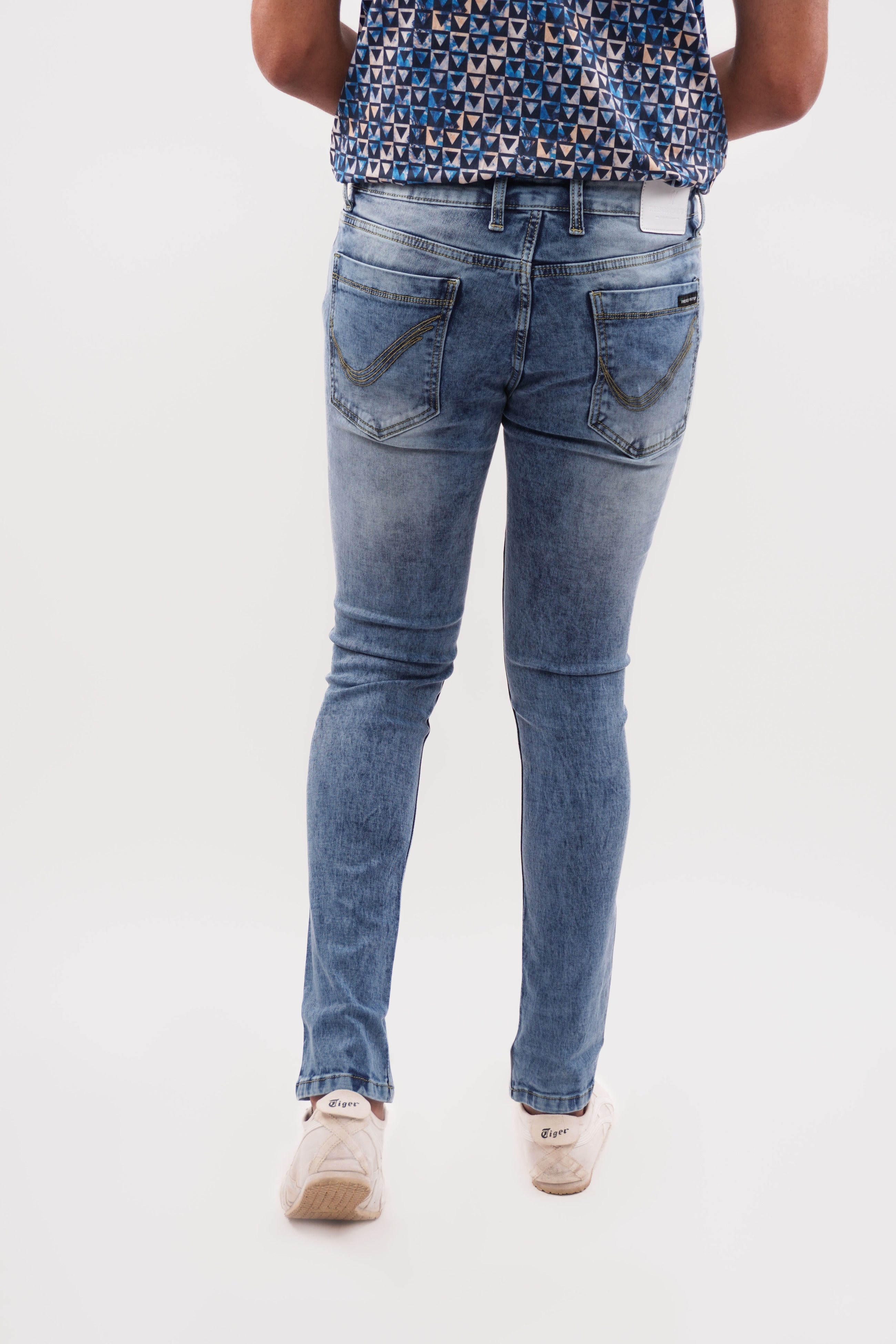 Indigo Blue Skinny Fit Denim